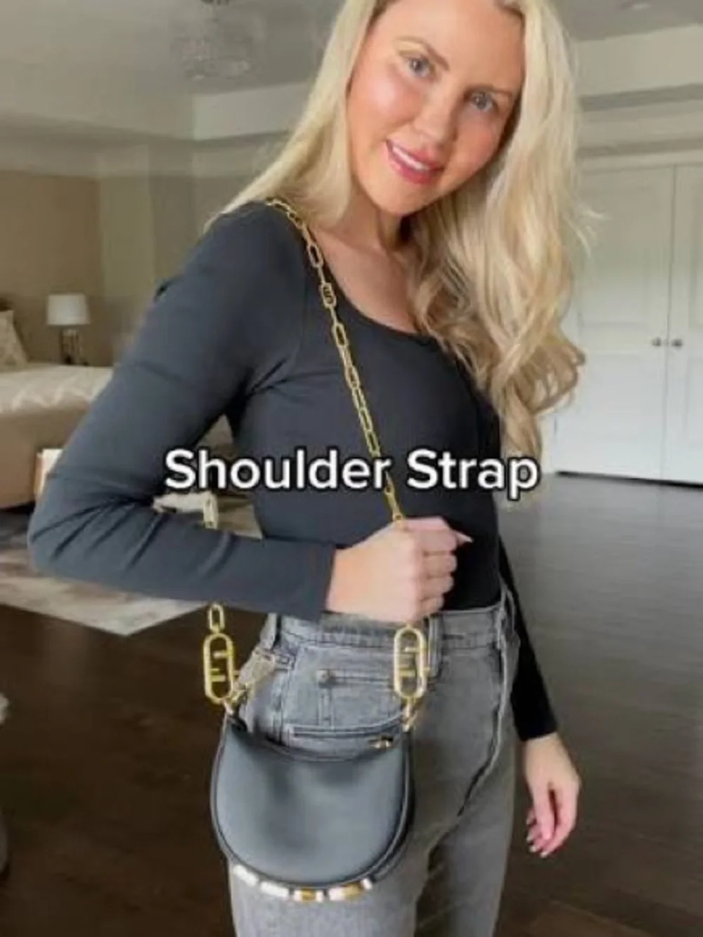 Fendi branded hobo